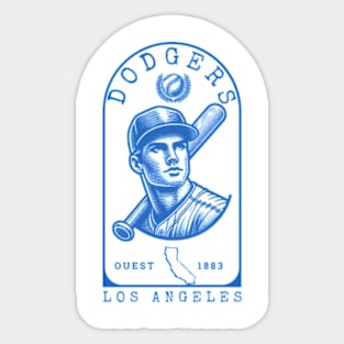 los angeles dodgers Sticker